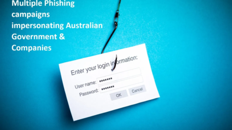 LMNTRIX Labs Multiple Phishing campaigns impersonating Australian Government & Companies