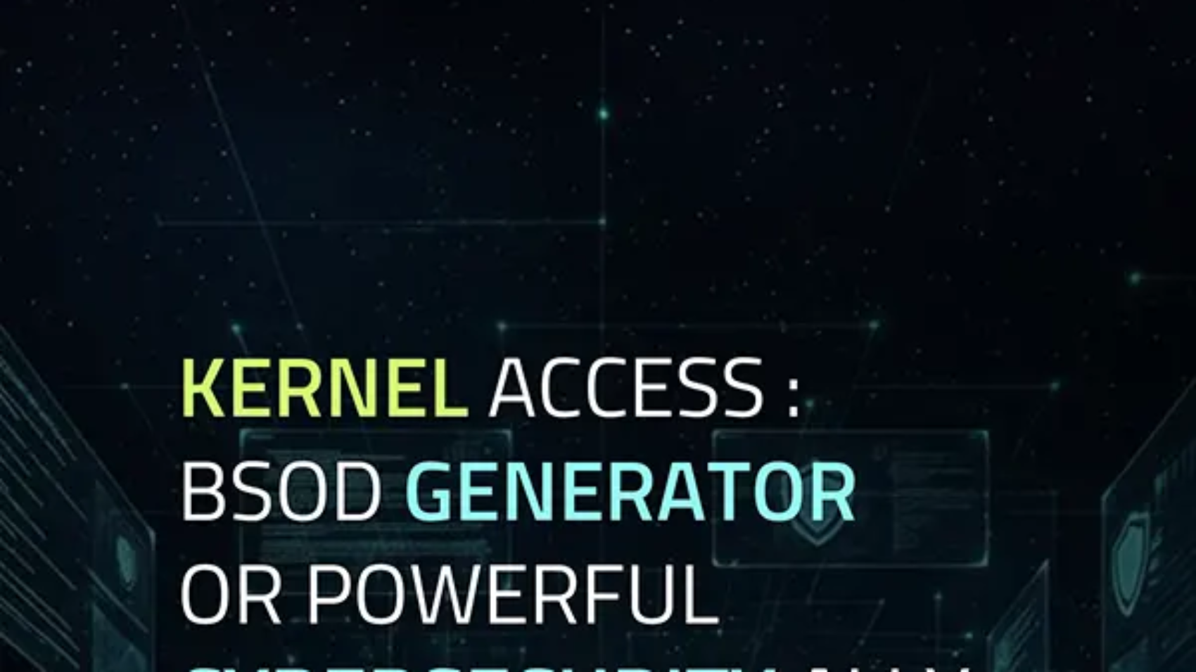 kernel-access-bsod-generator