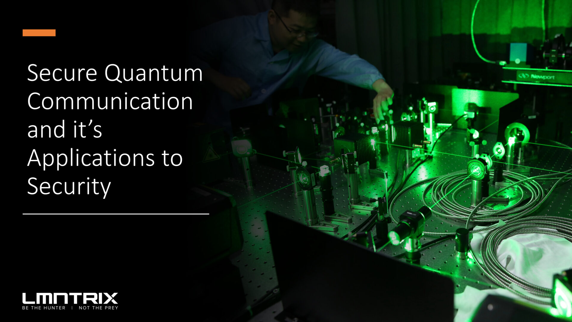 Secure Quantum Communication and Applications to Security