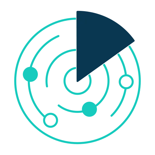 Threat detection and response icon