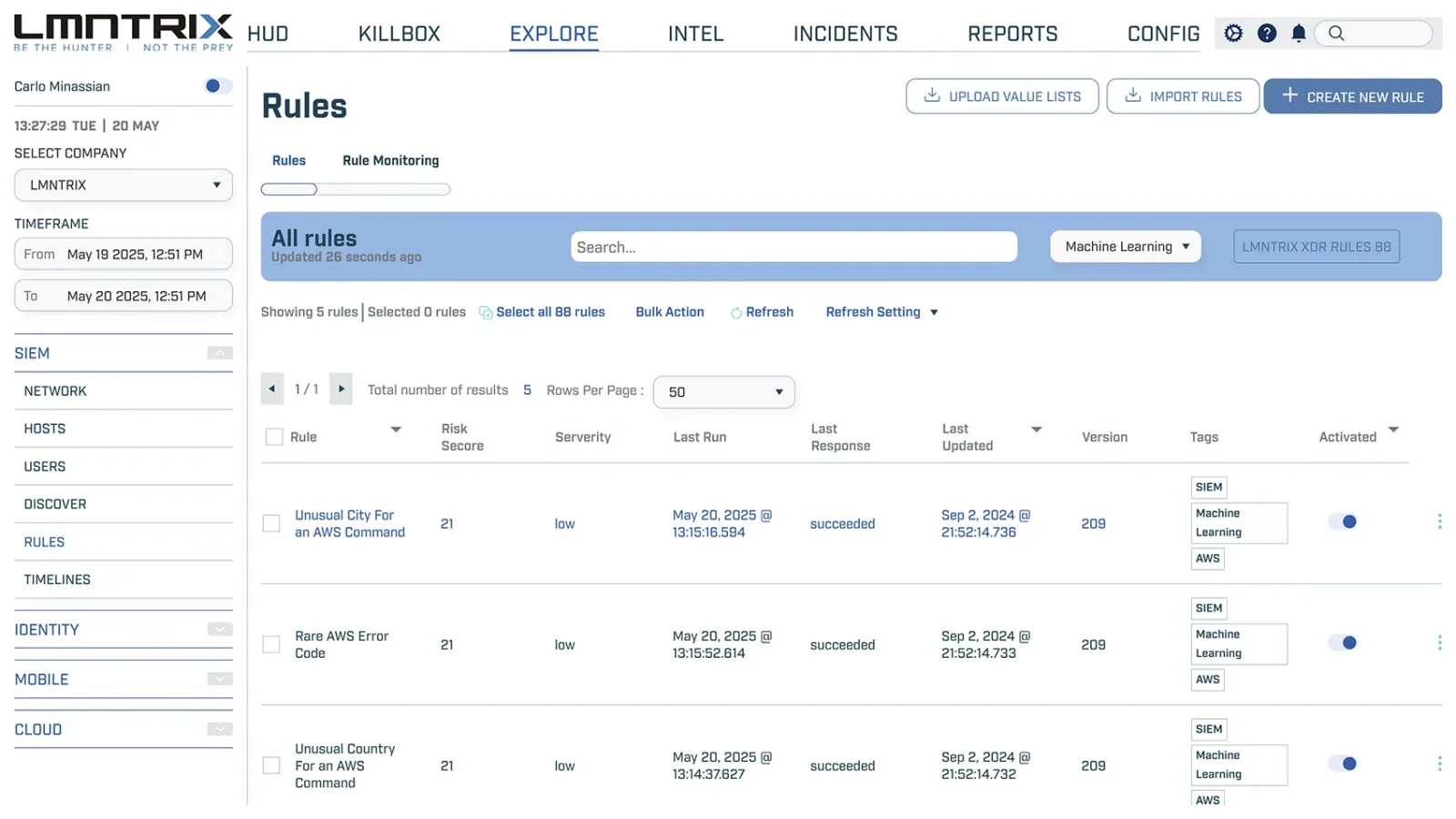 LMNTRIX Identity — See identity risk across environments