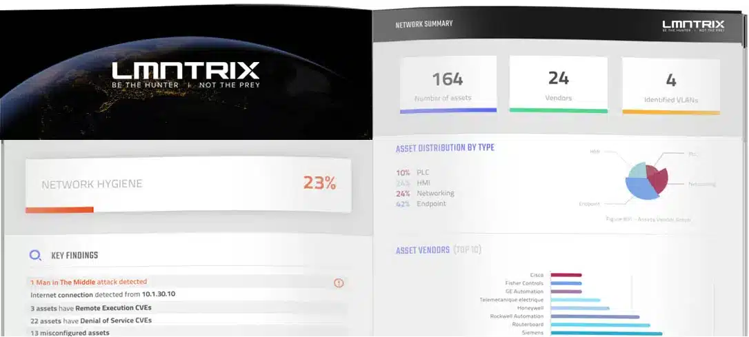 LMNTRIX OT Security — Support compliance and risk reduction