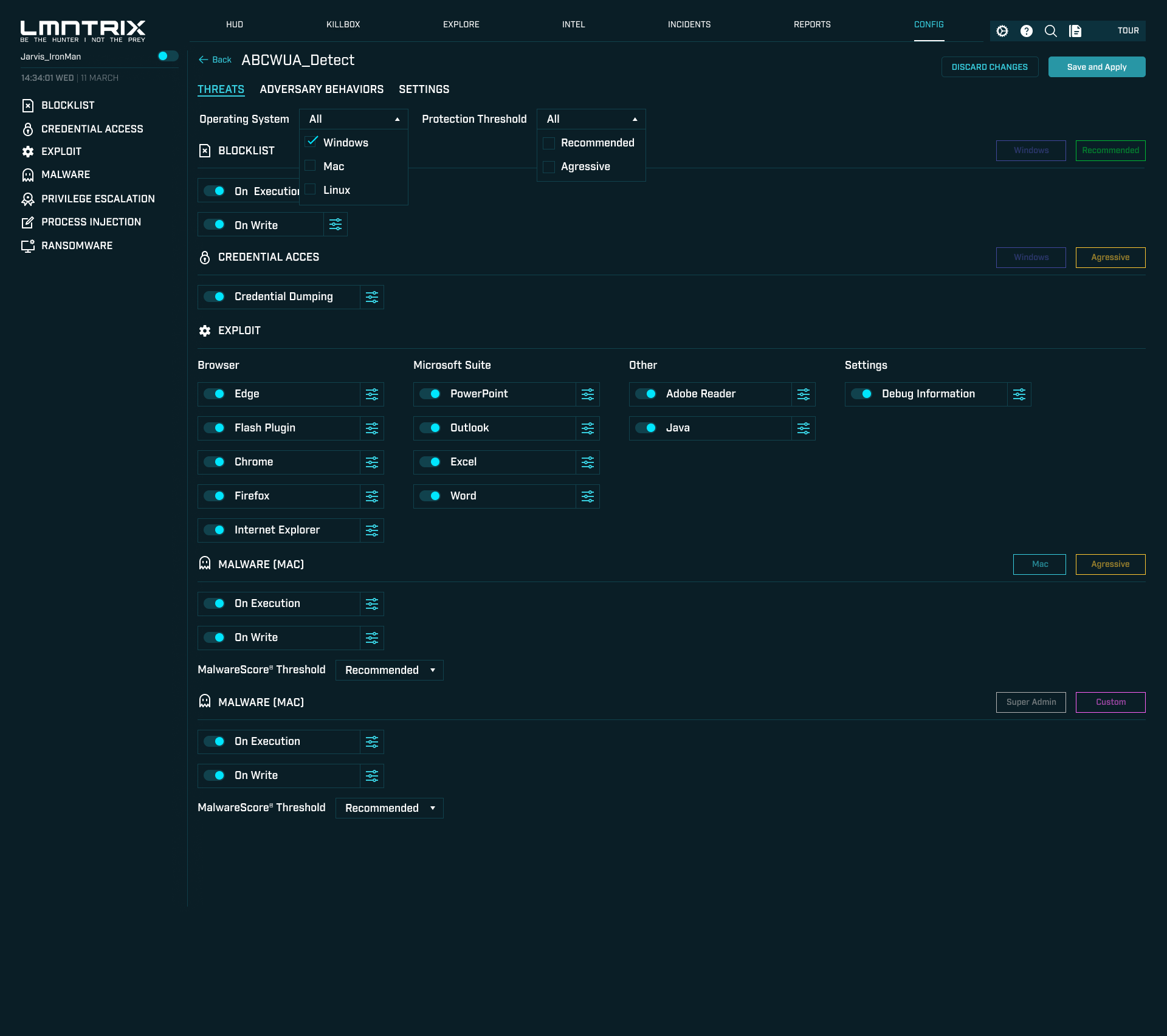 Endpoint Security — LMNTRIX EDR
