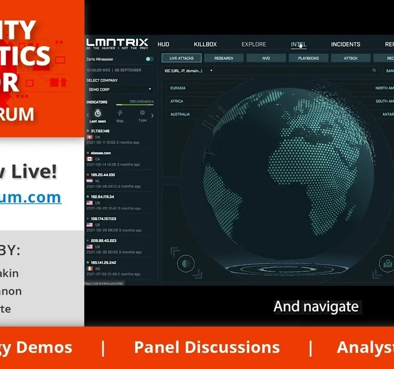 LMNTRIX XDR Demo - Threat Intelligence