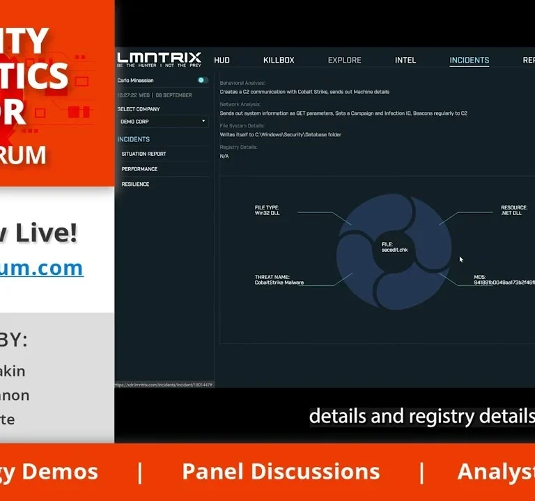 LMNTRIX XDR Demo - Incident Technical Details